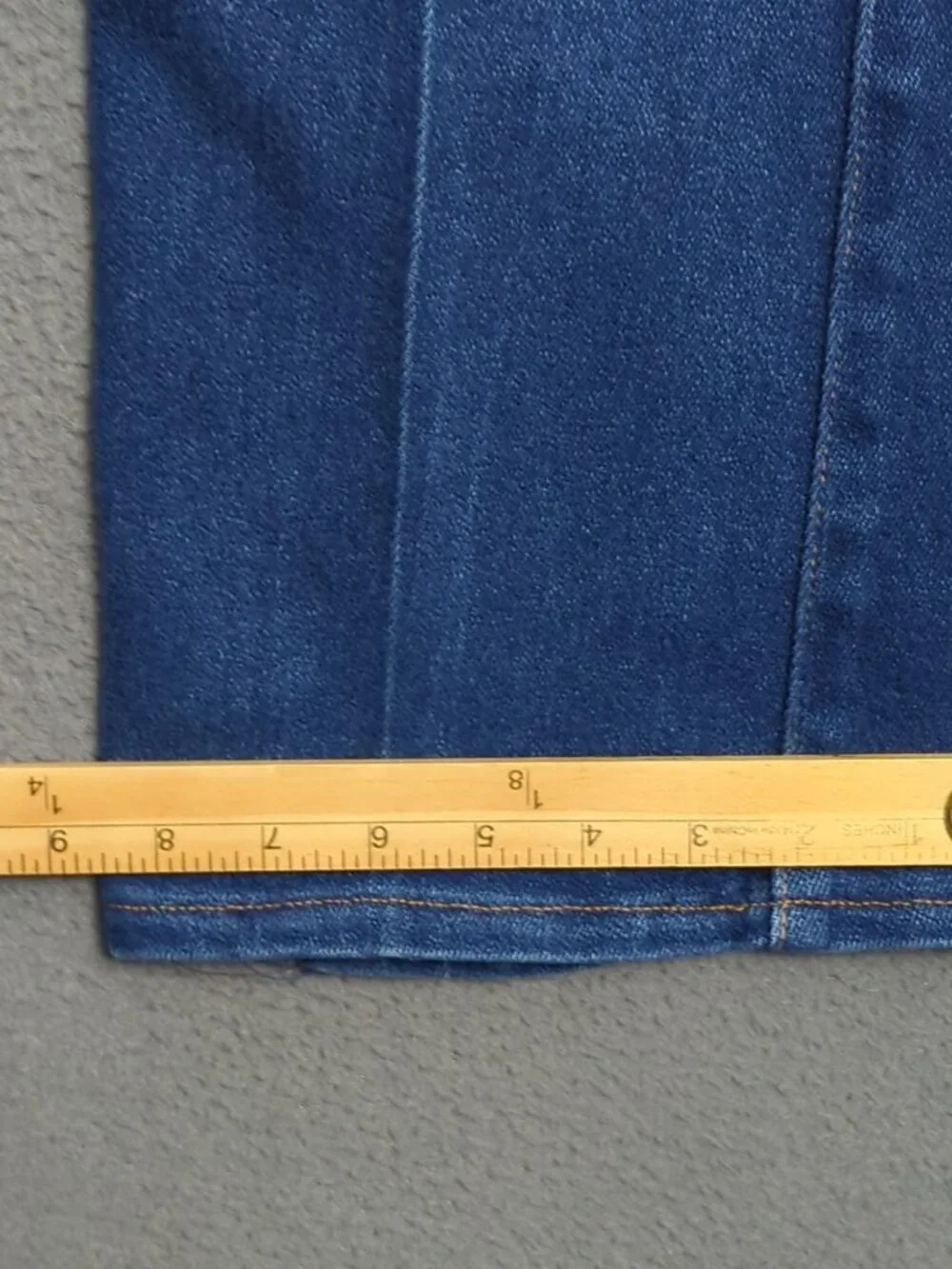 Levi's VTG Jeans Men's 34x34 Fits 32x29 Blue 517 Orange Tab Boot Made In USA